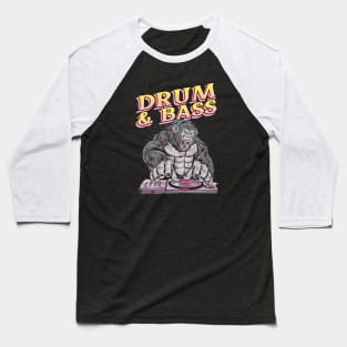 DRUM & BASS (ape) Baseball T-Shirt